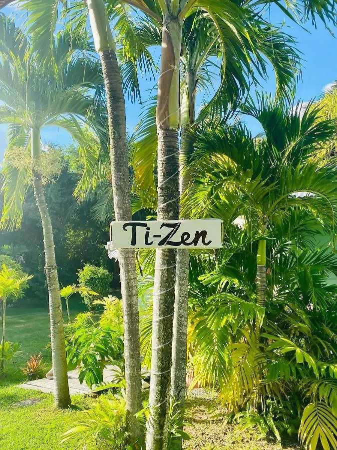 Villa Gaia - Bungalow Ti-Zen Et Son Jacuzzi Niche Dans Un Jardin Tropical, Sejour En Amoureux Le Diamant