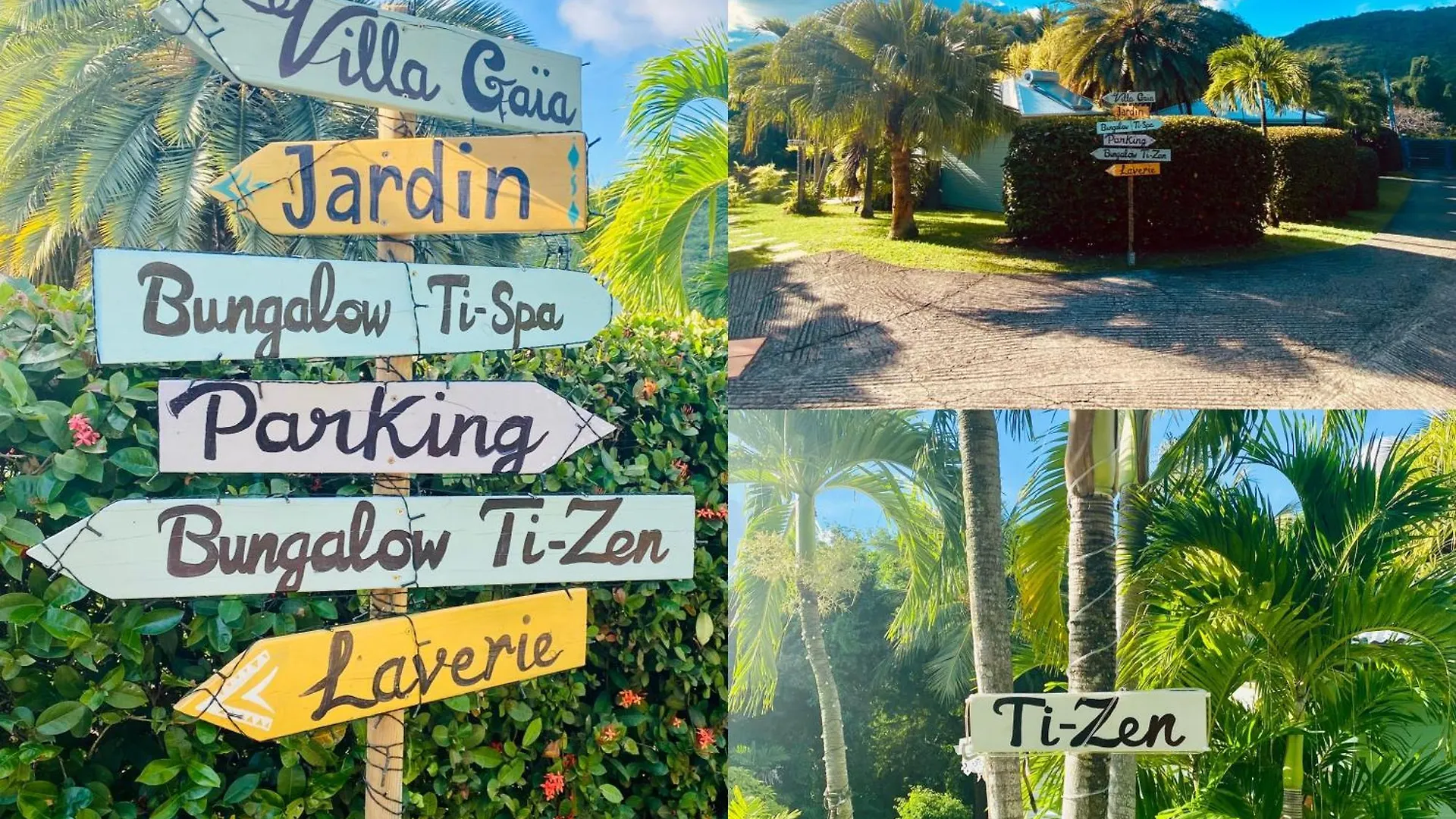 Villa Gaia - Bungalow Ti-Zen Et Son Jacuzzi Niche Dans Un Jardin Tropical, Sejour En Amoureux Le Diamant 0*,  Martinique